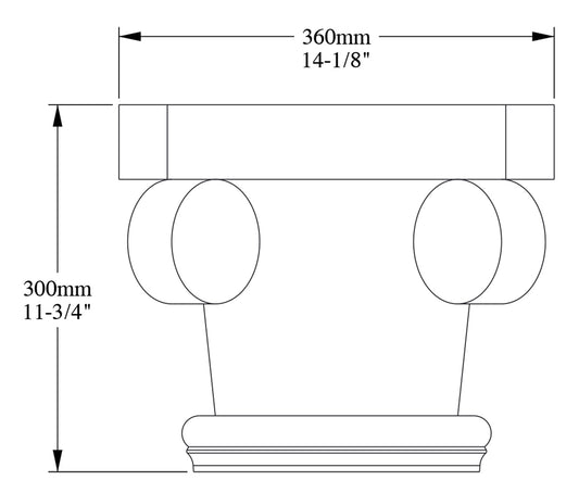 Orac Decor K1122 Capitello Per Colonna Intera Stile Corinzio Duropolymer® Polistirene Alta Densità Bianco Resistente Agli Urti Calore Facile Da Installare Verniciabile Pretrattato Primer Acrilico Impermeabile Interno Esterno Ambienti Umidi 36x36x30 cm