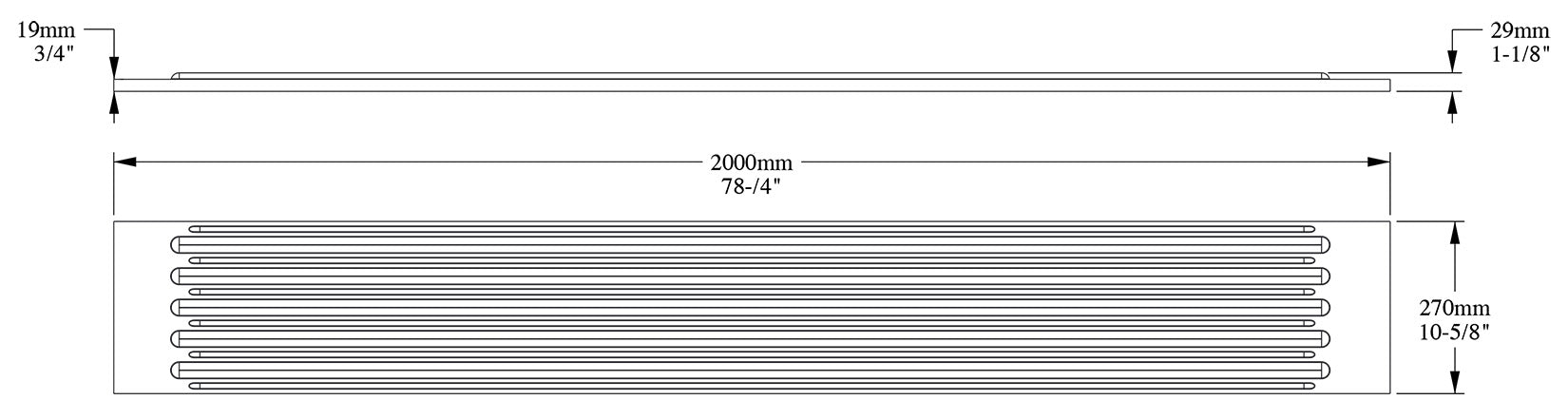 Orac Decor K250 Pilastro Colonna Lesena Scanalatura Purotouch® Poliuretano Alta Densità Bianco Resistente Agli Urti Calore Acqua Facile Da Installare Verniciabile Pretrattato Primer Acrilico Impermeabile Interno Esterno Ambienti Umidi 27x2,9x200 cm