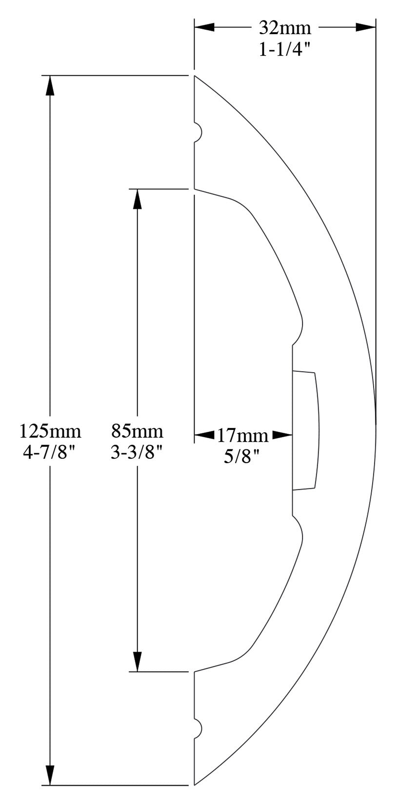 Orac Decor P3070 Cornice Profilo Parete Purotouch® Poliuretano Ad Alta Densità Bianco Resistente Agli Urti Calore Acqua Facile Da Installare Verniciabile Pretrattata Primer Acrilico Impermeabile Per Interno ed Esterno Ambienti Umidi Misura 200x12,5x3,2 cm