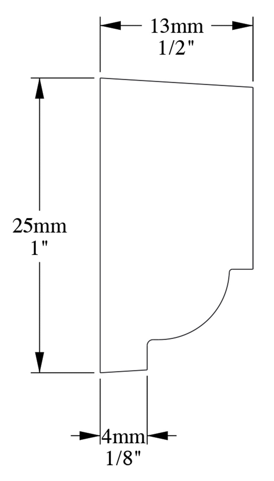 Orac Decor P9050 Cornice Profilo Parete Purotouch® Poliuretano Ad Alta Densità Bianco Resistente Agli Urti Calore Acqua Facile Da Installare Verniciabile Pretrattata Primer Acrilico Impermeabile Per Interno ed Esterno Ambienti Umidi Misura 200x2,5x1,3 cm