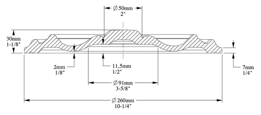 Orac Decor R07 Rosone Rotondo Tondo Liscio Purotouch® Poliuretano Alta Densità Bianco Resistente Agli Urti Calore Acqua Facile Da Installare Verniciabile Pretrattato Primer Acrilico Impermeabile Interno Esterno Ambienti Umidi Diametro Ø 26 Spessore 3 cm