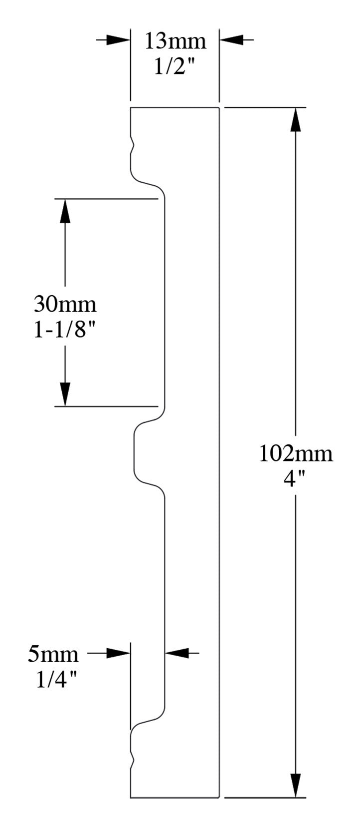 Orac Decor SX163F Battiscopa Zoccolino Parete Purotouch® Poliuretano Flessibile Flex Bianco Resistente Urti Calore Acqua Facile Da Installare Verniciabile Pretrattata Primer Acrilico Impermeabile Per Interno ed Esterno Ambienti Umidi Misura 200x10,2x1,3cm