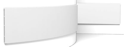 Orac Decor SX207F Battiscopa Zoccolino Parete Purotouch® Poliuretano Flessibile Flex Bianco Resistente Urti Calore Acqua Facile Da Installare Verniciabile Pretrattata Primer Acrilico Impermeabile Per Interno ed Esterno Ambienti Umidi Misura 200x25x1,3 cm