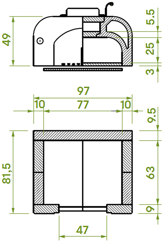 Palazzetti In Giardino Easy Medium Forno a Legna Refrattario Componibile Struttura Doppia Parete Non Necessita Coibentazione Piano Cottura Portina Acciaio Inox Termometro Maniglia Antiscottatura Valvola Registro Fumi Interno 77x65 cm Esterno 97x81 H49 cm