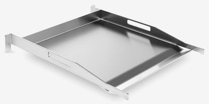 Palazzetti in Giardino Gioia Barbecue Gas GPL Propano Metano Naturale Inserto 3 Bruciatori Accensione One-Touch Diffusori Calore Acciaio Inox Vaschetta Estraibile Piastra Teppanyaki Struttura 18/10 Manopole Metallo Coperchio Scaldavivande 70x70 H40cm 35kg