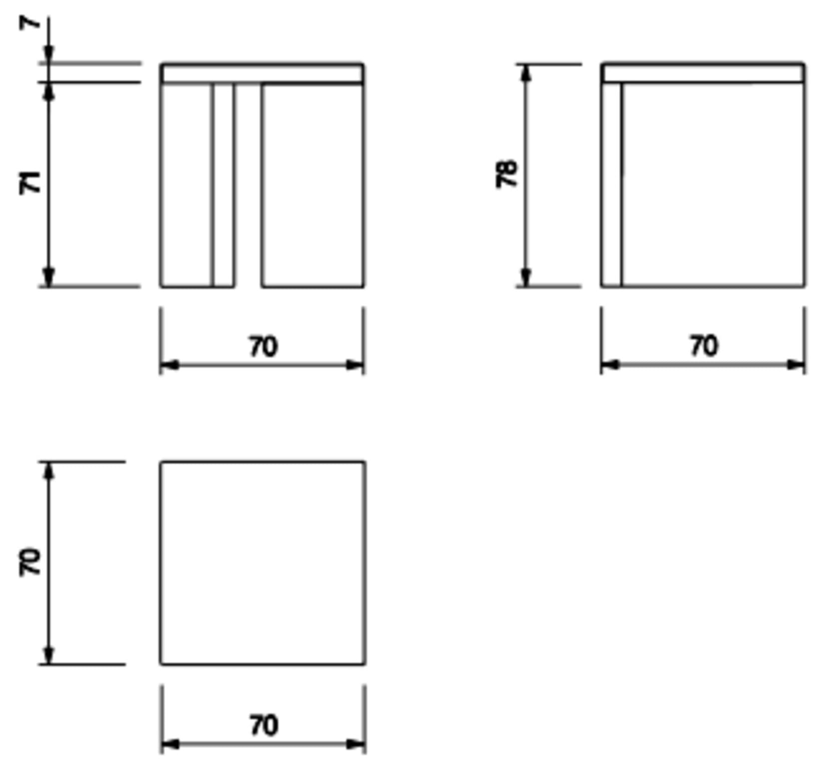 Palazzetti in Giardino Modulo Angolo 70 Struttura Cemento Refrattario Da Verniciare Top Piano Marmotech Levigato Rosso Indispensabile Per Cucine Da Esterno Posizionate In Modo Angolare 70x70 H78 cm 195 kg