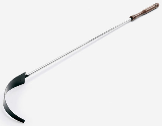 Palazzetti in Giardino Raschietto per Forno Accessorio utile per le operazioni di pulizia dai residui della combustione e dei cibi Lungo manico in acciaio inox e pratica impugnatura in legno consentono di eliminare le impurità dalla base in refrattario