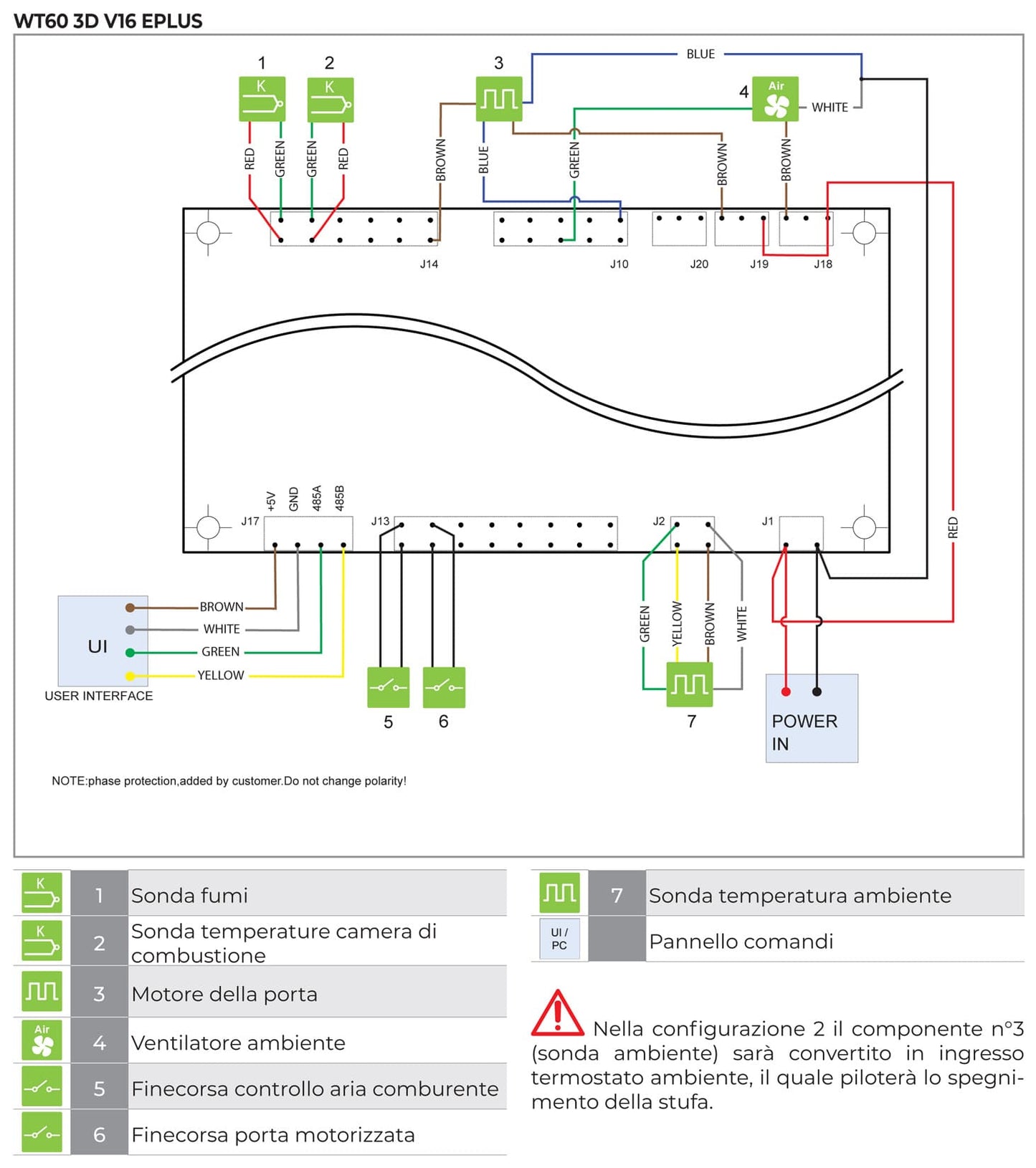 Palazzetti WT 60 3D V16 EPlus Camino Eco Monoblocco Legna Riscaldamento Aria Calda Ventilata Canalizzata Potenza 21,2 Kw Apertura Porta Motorizzata Vetro Tridimensionale 3 Lati Focolare Refrattario Doppia Combustione Portalegna O2RING Misura 68x130x164 cm
