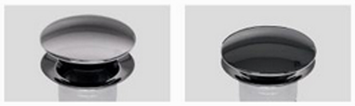 Miscelatore Lavabo Versione Alta Novellini Serie D Abbinato Divina Appoggio Monocomando Ottone Cromato Compreso Piletta Scarico Click-Clack