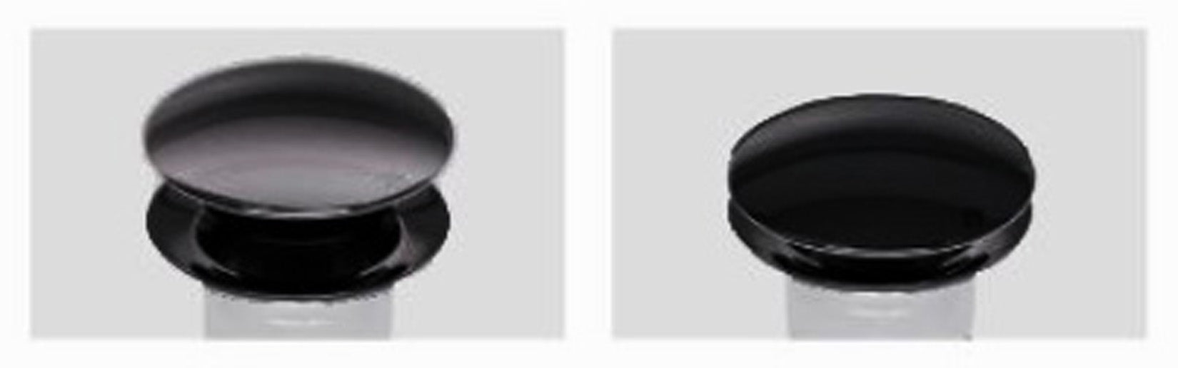 Miscelatore Lavabo Versione Bassa Novellini Fly 3 Appoggio Monocomando Materiale Ottone Finitura Nero Compreso Piletta Scarico Click-Clack