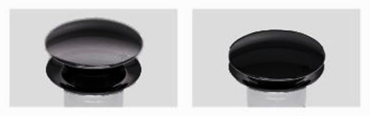 Miscelatore Lavabo Versione Alta Novellini Fly 3 Appoggio Monocomando Materiale Ottone Finitura Nero Compreso Piletta Scarico Click-Clack