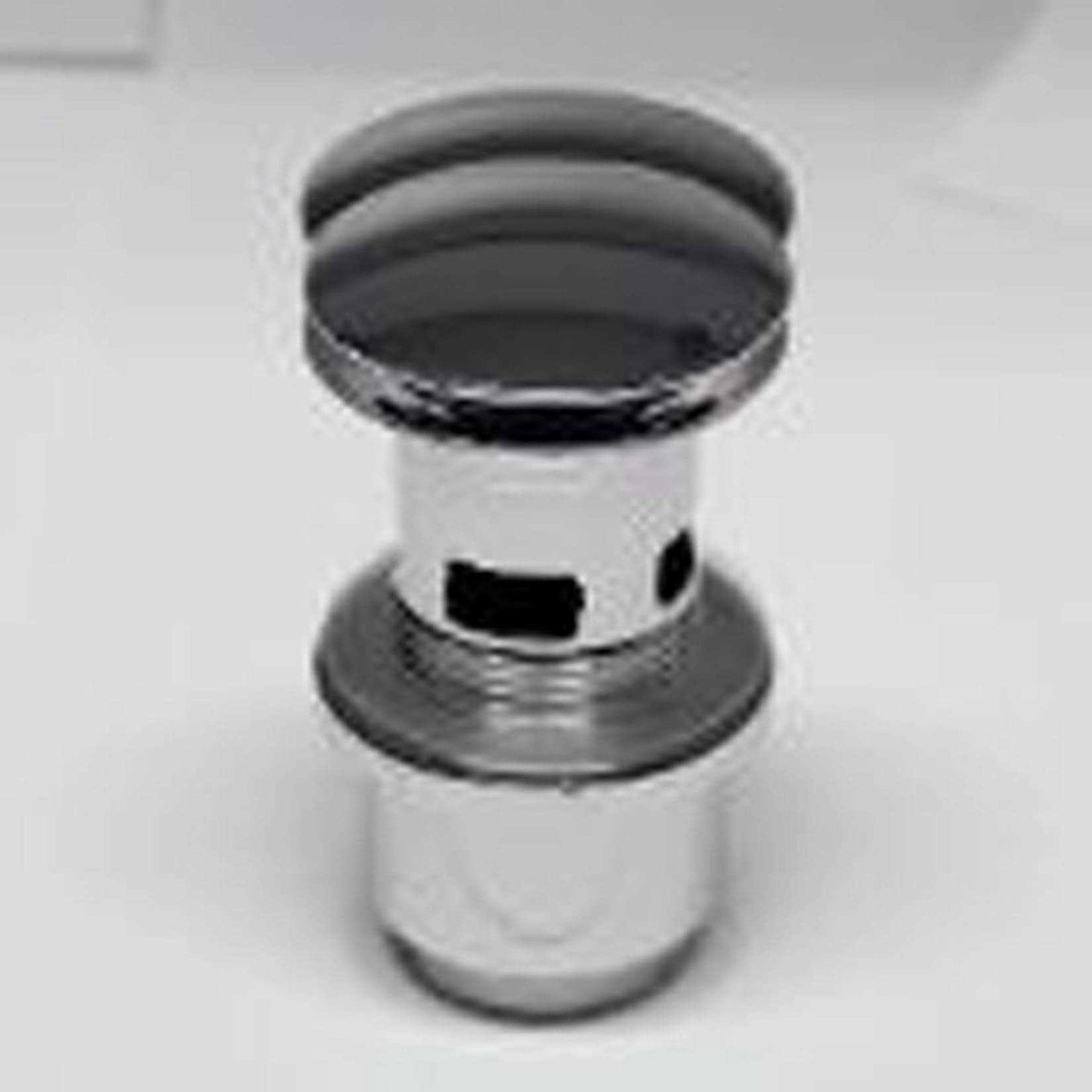 Novellini Serie Fly 2 Rubinetto Miscelatore Monocomando Lavabo Alto Completo di Piletta di scarico Click-Clack Ottone Cromato