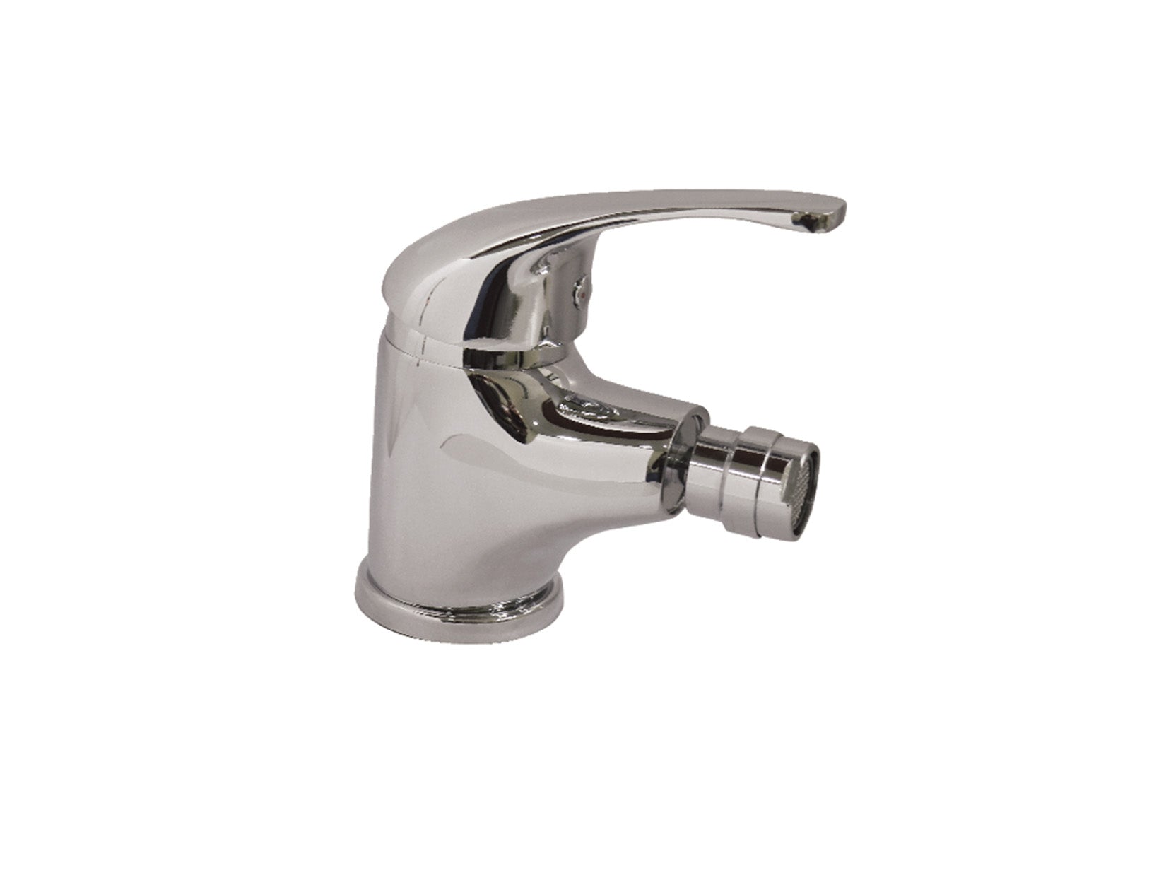 Miscelatore Bidet Con Piletta Scarico Automatico 1" 1/4" Duemmeggi Premiere Appoggio Monoforo 1 Foro 1 Leva Manopola Monocomando Stile Classico Materiale Ottone Finitura Cromata Made in Italy Garanzia 5 Anni
