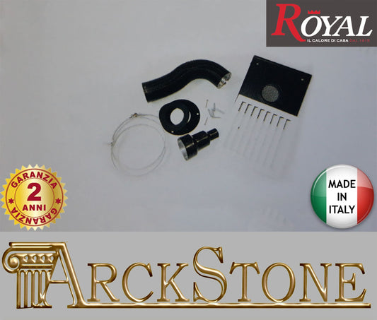 Royal Palazzetti Kit Raccordo per l'Aria Comburente Flessibile Diametro Ø 60 40 25 mm