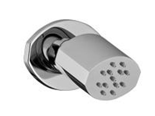 Soffione Doccia Laterale A Parete Rubinetterie Treemme Hedo' Materiale Metallo Finitura Cromata