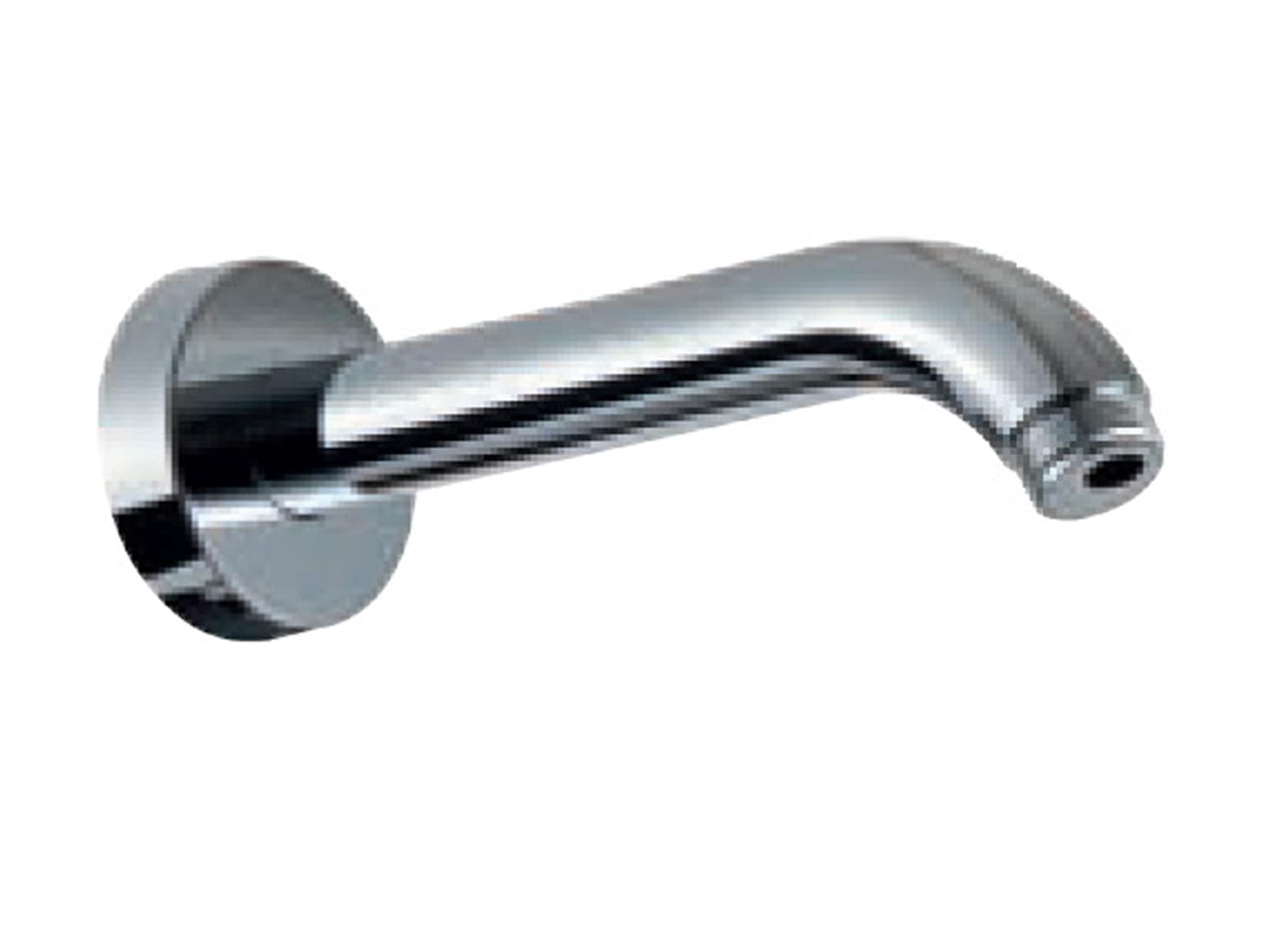 Rubinetterie Treemme SHOWERS & THERMOSTATICS Braccio Doccia A Parete 165 mm Per Soffione Materiale Ottone Finitura Cromata