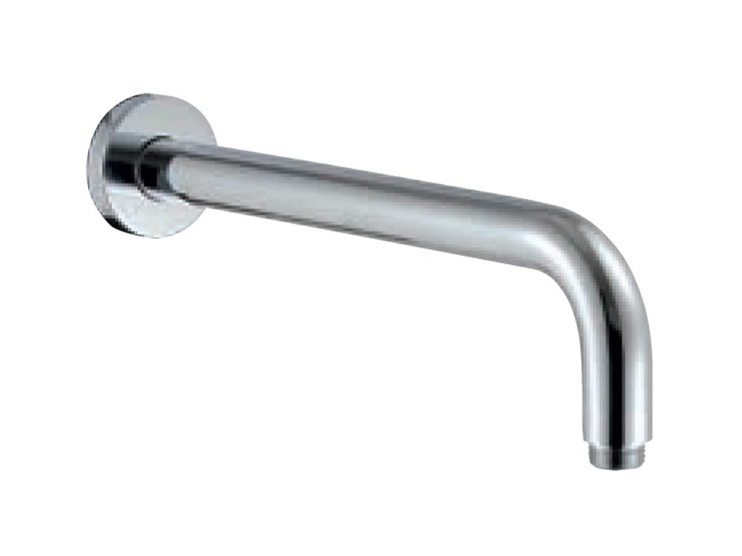 Rubinetterie Treemme SHOWERS & THERMOSTATICS Braccio Doccia A Parete 304 mm Per Soffione Materiale Ottone Finitura Cromata