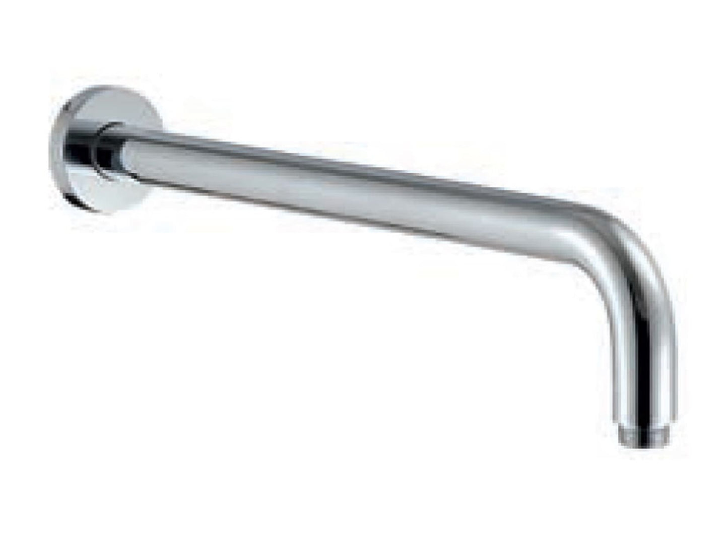 Rubinetterie Treemme SHOWERS & THERMOSTATICS Braccio Doccia A Parete 400 mm Per Soffione Materiale Ottone Finitura Cromata