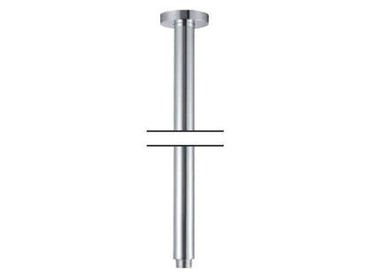 Rubinetterie Treemme SHOWERS & THERMOSTATICS Braccio Doccia Da Soffitto 603 mm Per Soffione Materiale Ottone Finitura Cromata
