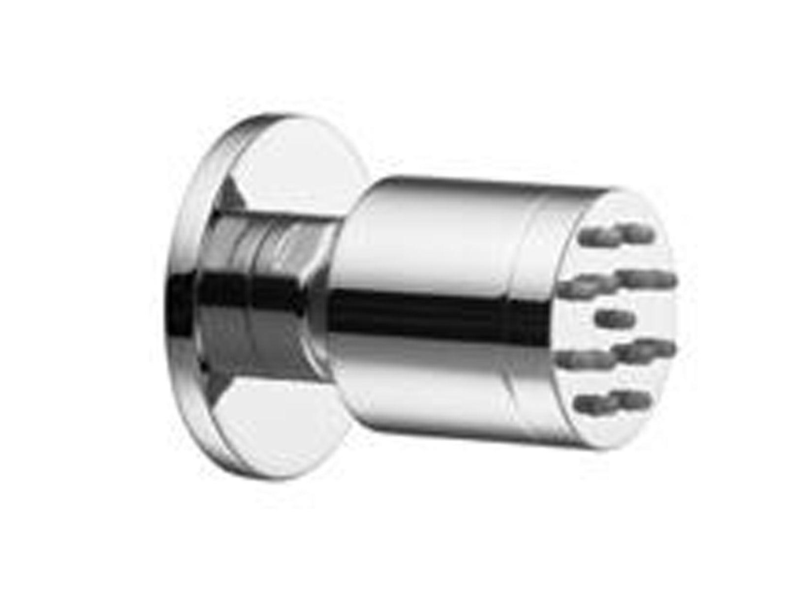 Rubinetterie Treemme Line Soffione Doccia Laterale A Parete Materiale Metallo Finitura Cromata Diametro 35 mm Tondo