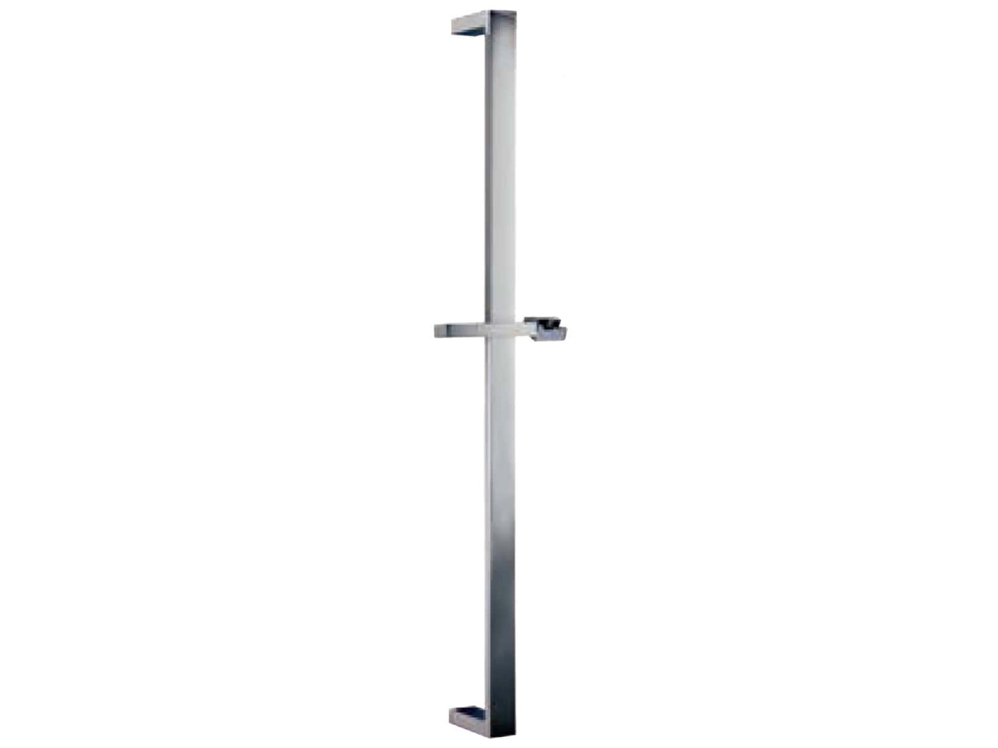 Rubinetterie Treemme SHOWERS & THERMOSTATICS Kit Asta Saliscendi Quadro Finitura Cromata