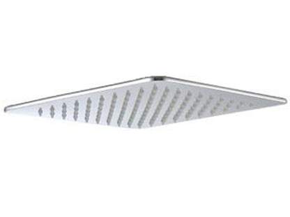 Rubinetterie Treemme SHOWERS & THERMOSTATICS Soffione Doccia Quadro 250x250 mm Materiale Metallo Finitura Cromata 