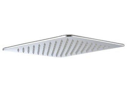 Rubinetterie Treemme SHOWERS & THERMOSTATICS Soffione Doccia Quadro 300x300 mm Materiale Metallo Finitura Cromata