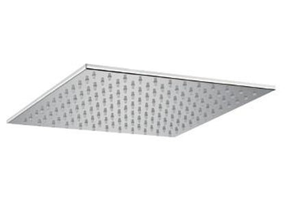 Rubinetterie Treemme SHOWERS & THERMOSTATICS Soffione Doccia Quadro 400x400 mm Installazione Soffitto Materiale Metallo Finitura Cromata 
