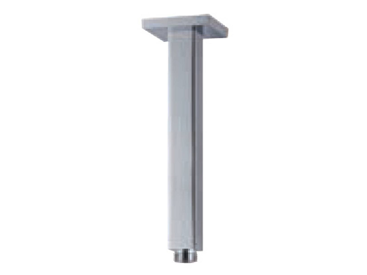 Rubinetterie Treemme SHOWERS & THERMOSTATICS Braccio Doccia Da Soffitto 200 mm Per Soffione Materiale Ottone Finitura Cromata