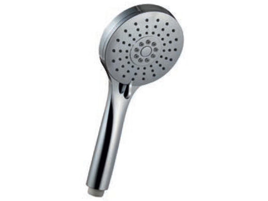 Rubinetterie Treemme SHOWERS & THERMOSTATICS Doccetta A Mano Anticalcare Tonda 3 Getti Materiale ABS Finitura Cromata