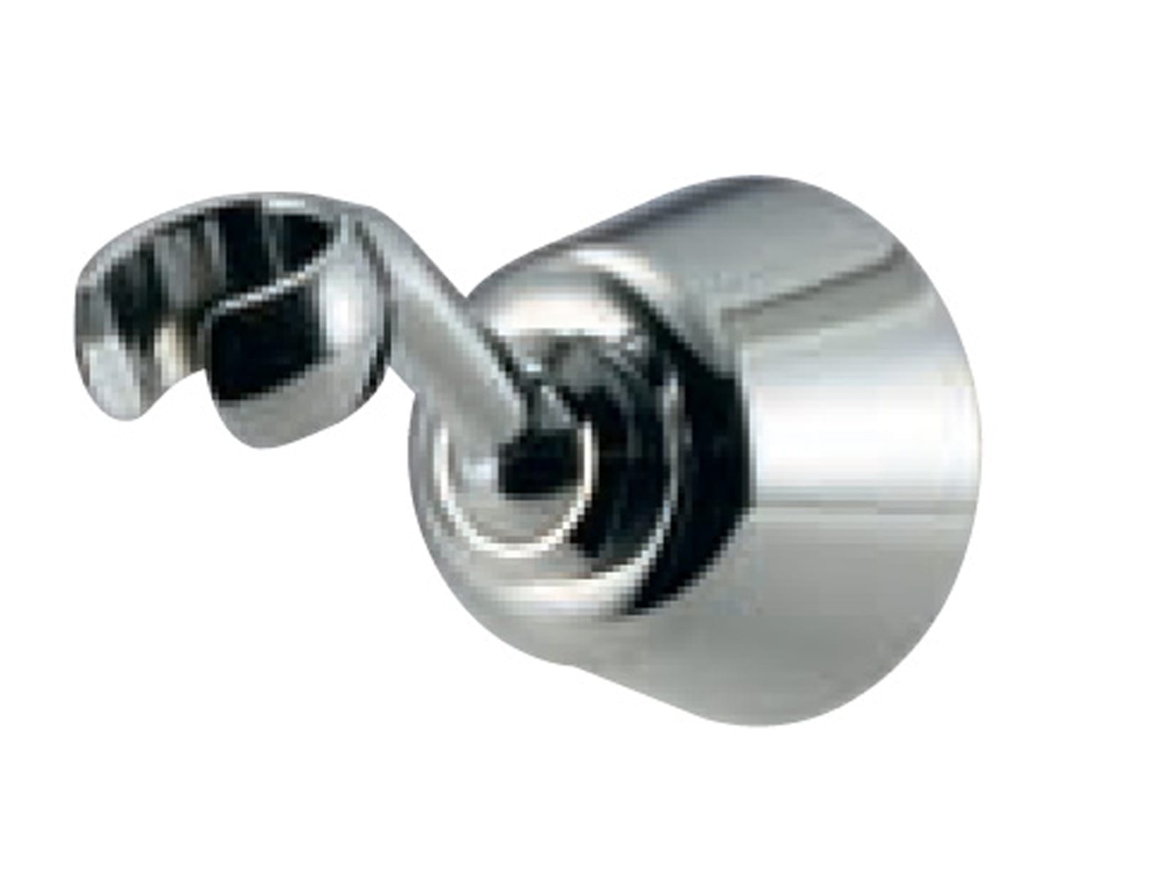 Rubinetterie Treemme 3M Retrò IT RTGA 101 CC Gancio Con Snodo A Muro Tondo per Doccetta Materiale Ottone Finitura Cromata