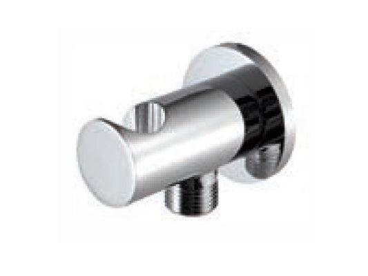 Rubinetterie Treemme SHOWERS & THERMOSTATICS Presa Acqua A Muro Con Gancio Fisso Tonda Materiale Ottone Finitura Cromata