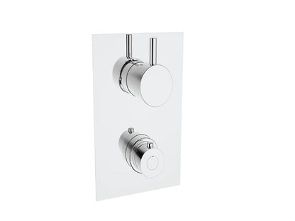 Miscelatore Per Doccia Ad Incasso Con Deviatore A 2-5 Uscite Duemmeggi Round Ottone Finitura Cromata Made in Italy Garanzia 5 Anni