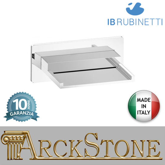 Bocca d'erogazione soffione esterno completo marca IB rubinetti modello Rubacuori rubinetteria rubinetto ottone cromato fontana finitura cromo rivenditore autorizzato qualità campania arredamento garanzia 10 anni azienda certificata made in italy