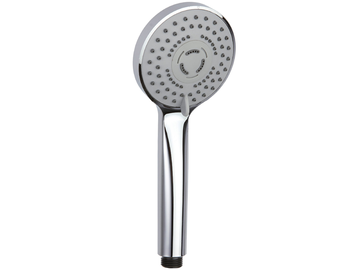 Doccetta A Mano Duemmeggi Doccia Royal 3 Getti In ABS Ø Diametro 100 mm Anticalcare Forma Tonda Finitura Cromata Made in Italy 5 Anni di Garanzia