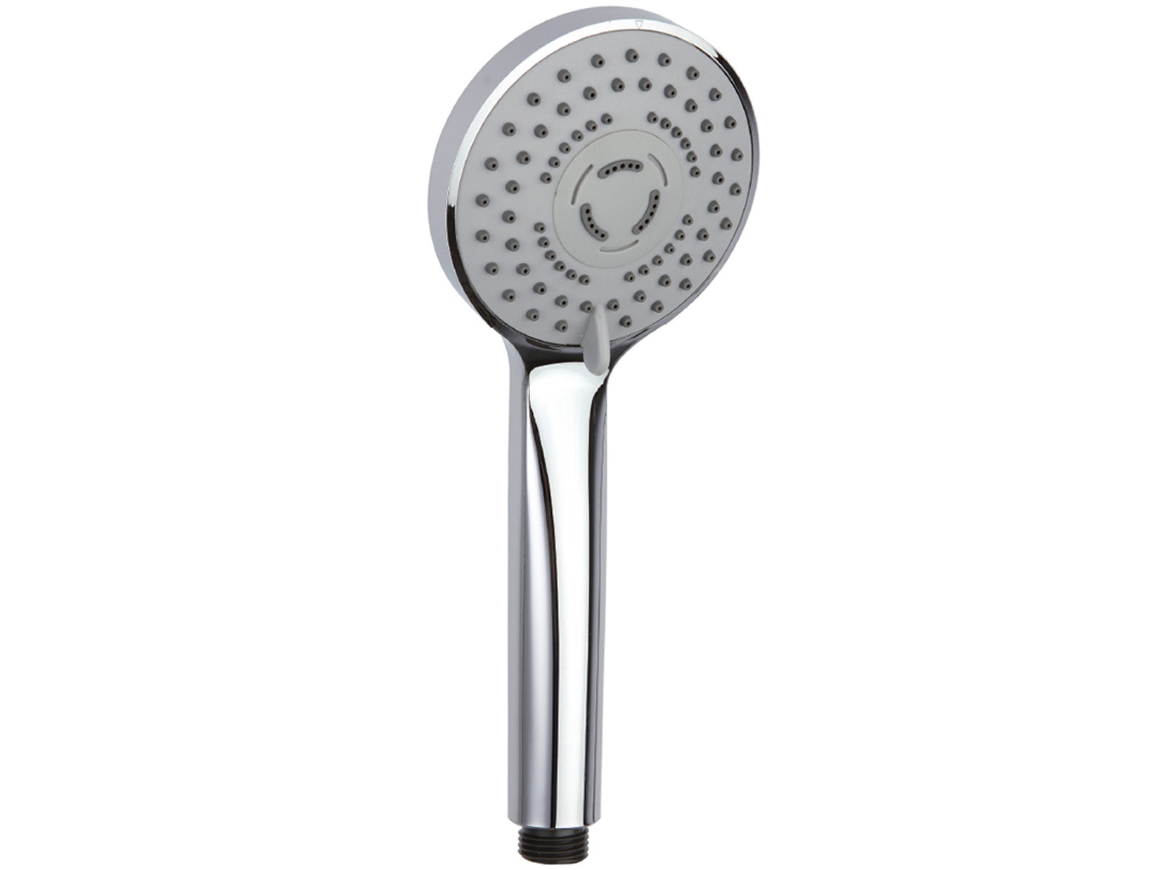 Doccetta A Mano Duemmeggi Doccia Royal 3 Getti In ABS Ø Diametro 100 mm Anticalcare Forma Tonda Finitura Cromata Made in Italy 5 Anni di Garanzia