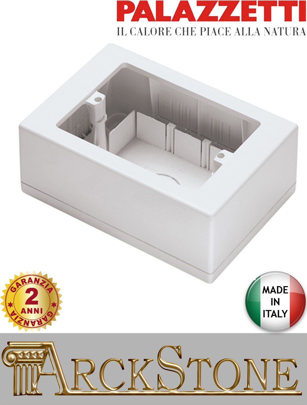 Scatola a Parete per Centralina Termoregolatore Digitale da Incasso Palazzetti TC120
