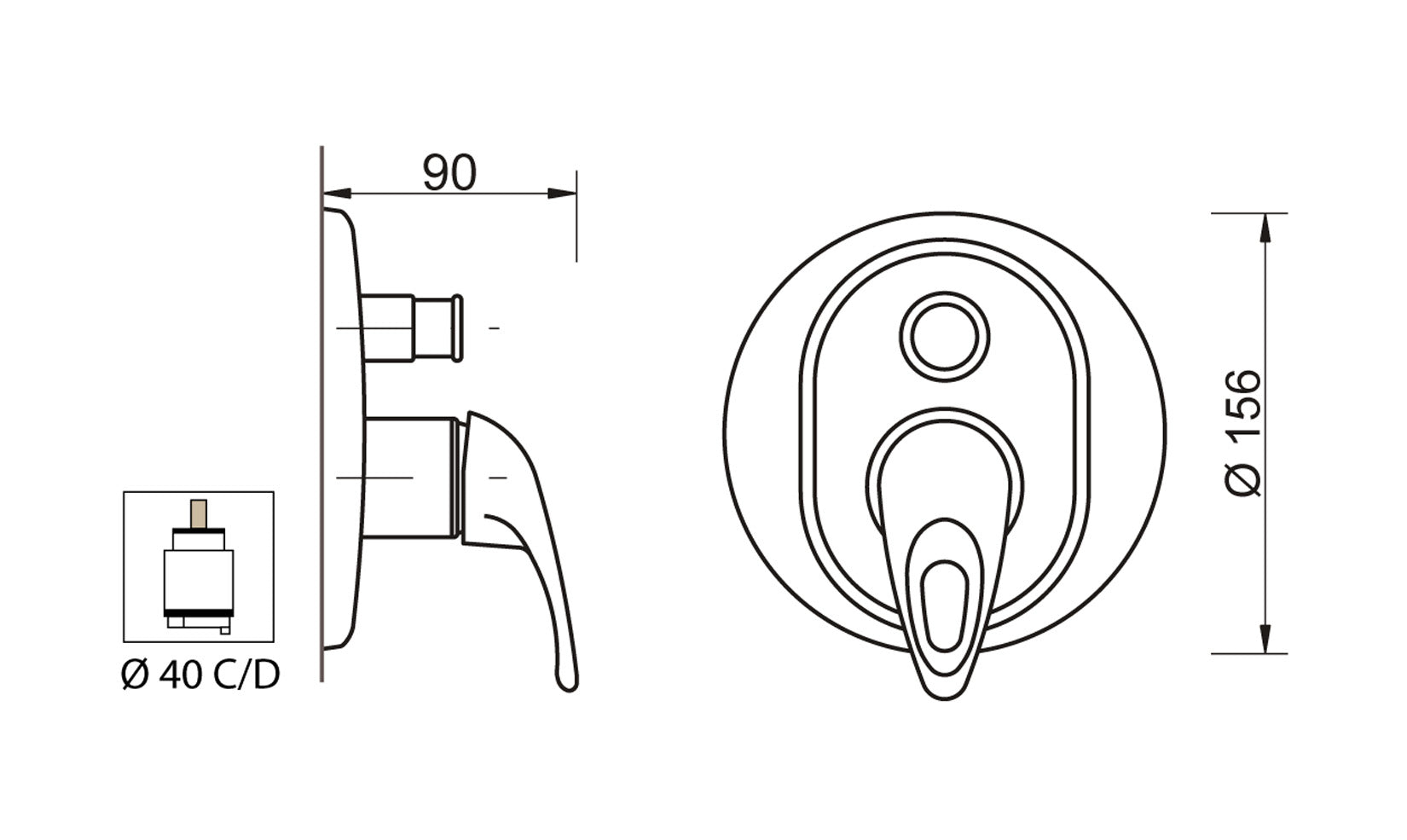 Miscelatore Incasso Doccia Con Deviatore Automatico Piastra Lusso Duemmeggi Sigma Installazione Parete Muro 2 Vie 1 Leva Manopola Meccanico Stile Classico Con Piastra 2 Fori Materiale Ottone Finitura Cromata Made in Italy Garanzia 5 Anni