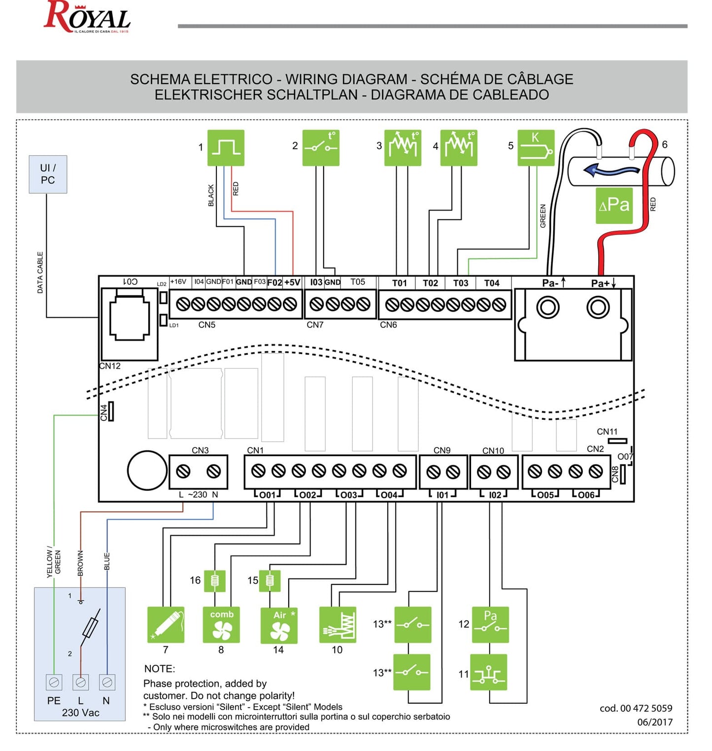 Royal Palazzetti Karyn 90 Rivestimento Acciaio Bianco Top Ghisa Potenza 9 Kw Stufa Pellet ad Aria Calda Ventilata Canalizzata Slim Uscita Fumi Posteriore Superiore Display Comandi Sfioramento Focolare Ampio Cassetto 