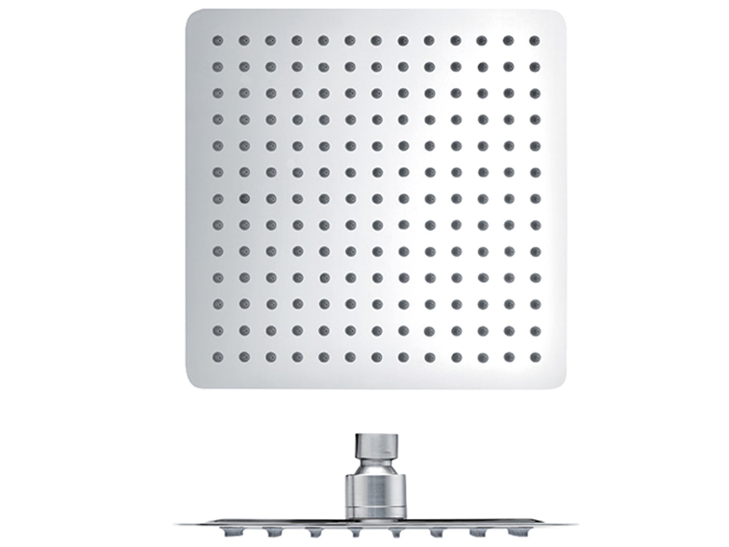 Soffione Inox 316 Quadro Con Anticalcare 200X200 MM Slim Duemmeggi Marte Soffioni Installazione Parete Muro Soffitto Forma Quadrato Getto Pioggia Stile Moderno Finitura Cromata Made in Italy Garanzia 5 Anni