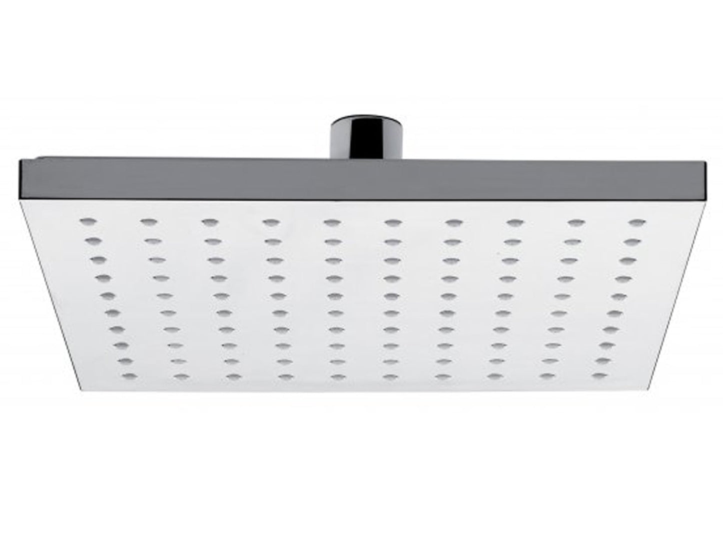 IB Rubinetti Shower Heads Soffione Doccia Quadrato Installazione A Soffitto / Muro Misura 200x200 mm Uscita Acqua Pioggia Stile Moderno Materiale ABS Finitura Cromata