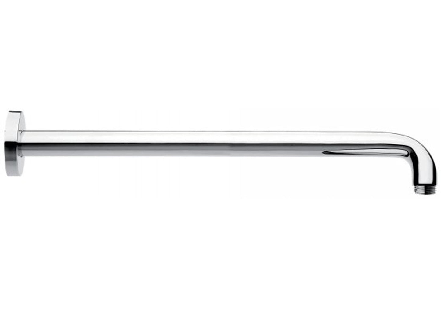 IB Rubinetti Shower Heads Braccio Per Soffione Tondo Con Presa Tonda In Ottone Installazione A Parete Lunghezza 400 mm Stile Moderno Materiale Ottone Finitura Cromata