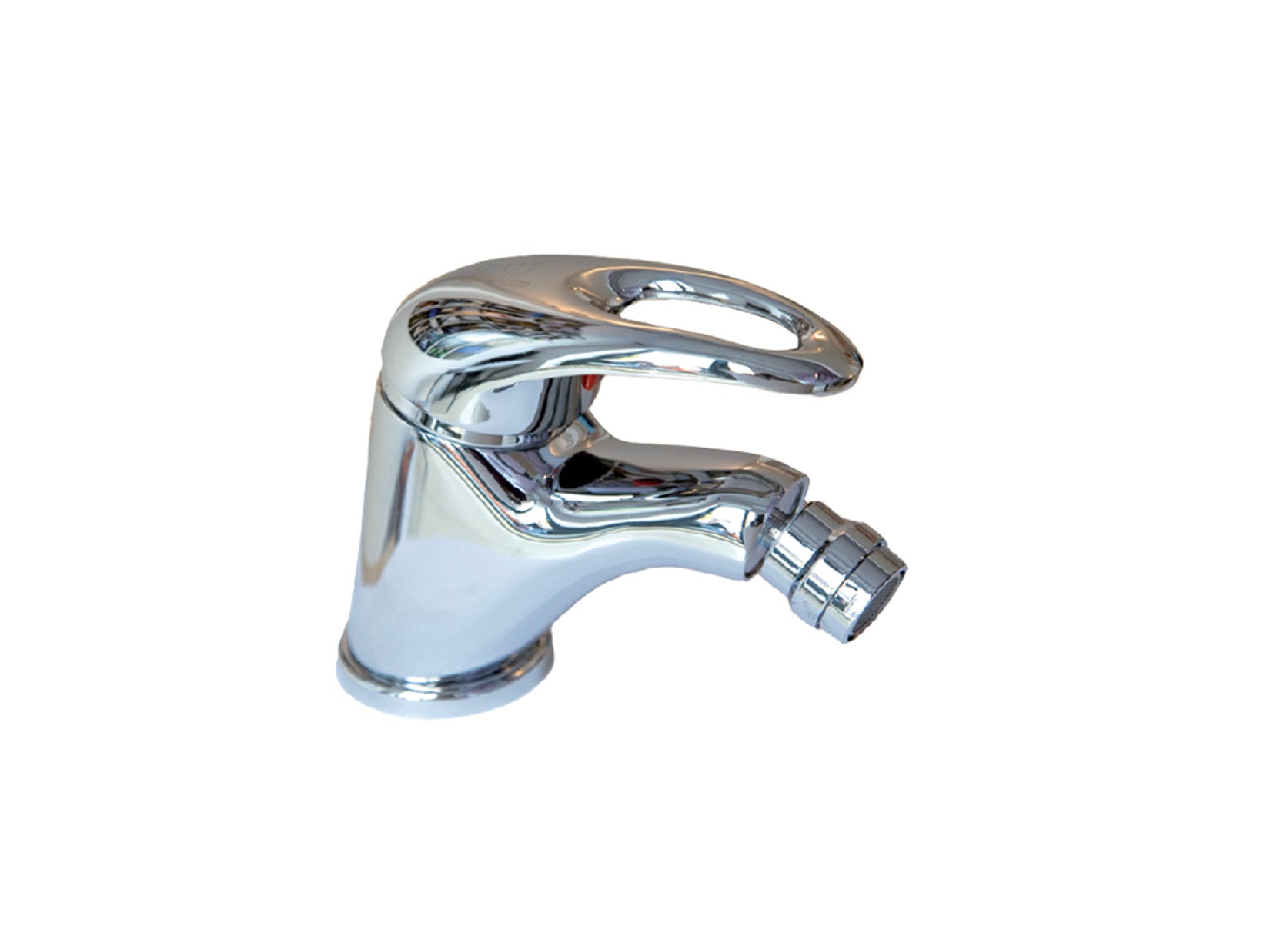 Miscelatore Bidet Con Piletta Scarico Automatico 1" 1/4" Duemmeggi Sigma Appoggio Monoforo 1 Foro 1 Leva Monocomando Stile Classico Ottone Finitura Cromata Made in Italy Garanzia 5 Anni
