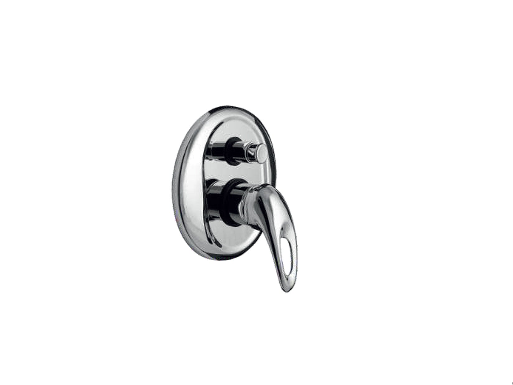 Miscelatore Incasso Doccia Con Deviatore Automatico Piastra Lusso Duemmeggi Sigma Installazione Parete Muro 2 Vie 1 Leva Manopola Meccanico Stile Classico Con Piastra 2 Fori Materiale Ottone Finitura Cromata Made in Italy Garanzia 5 Anni