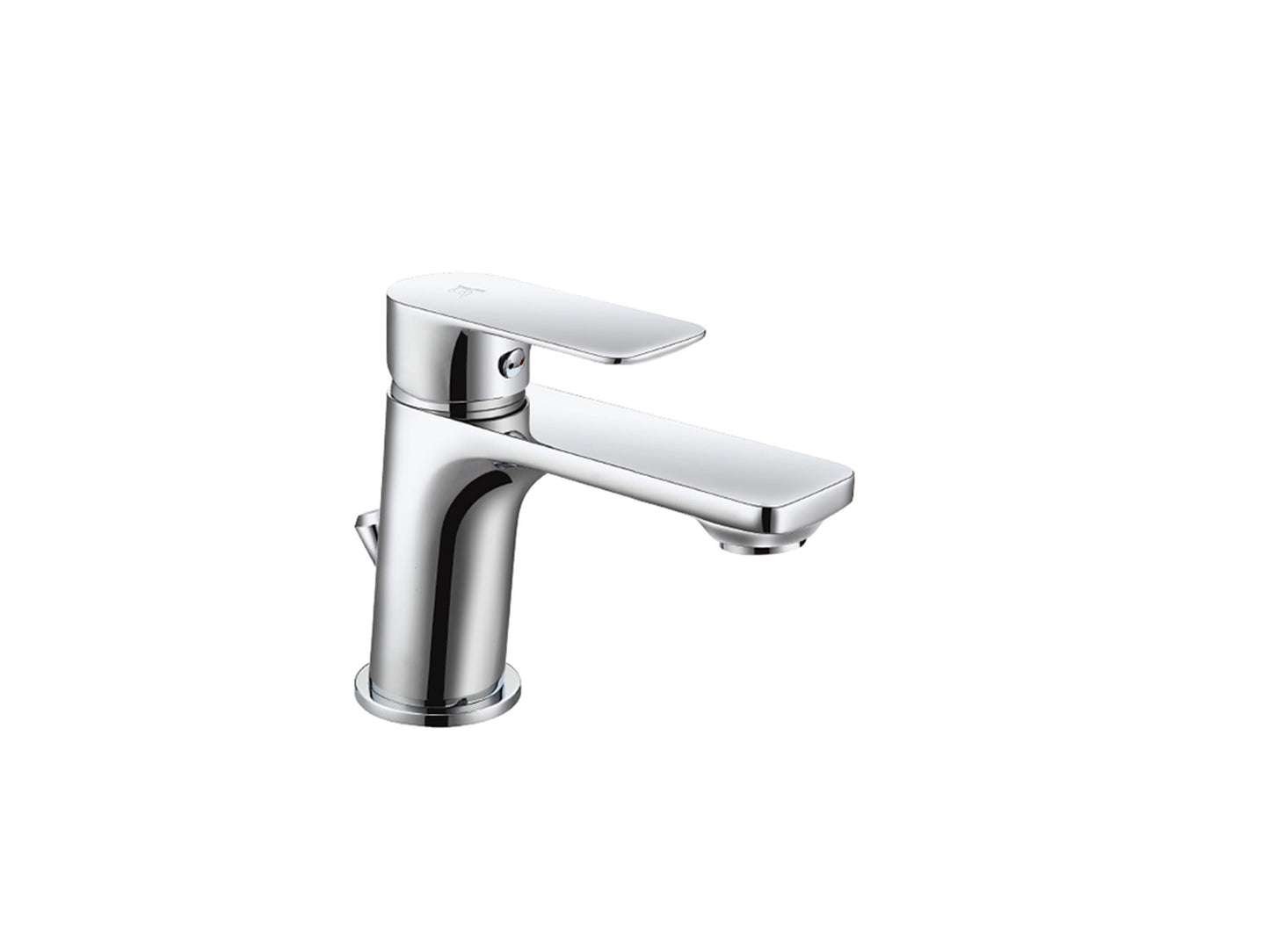 Miscelatore Lavabo Con Piletta Scarico Automatico 1" 1/4" Duemmeggi Smart Installazione Appoggio Monoforo 1 Foro Monocomando 1 Leva Manopola Stile Moderno Altezza 134,5 mm Materiale Ottone Finitura Cromata Made in Italy Garanzia 5 Anni
