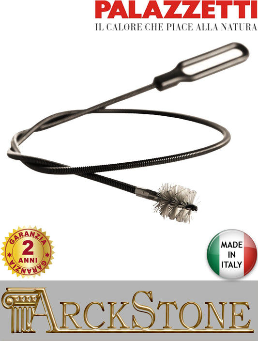 Palazzetti Spazzolino Flessibile Per La Pulizia Dei Tubi Di Fumo Nelle Stufe a Pellet Con Scambiatore e Fascio Tubiero 35x30 mm