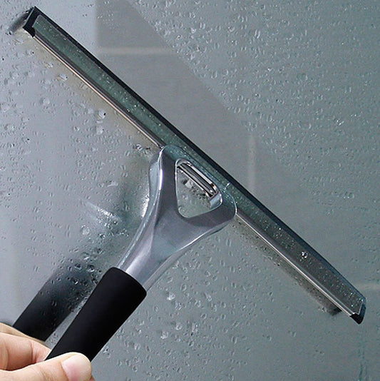 Novellini Tergivetro LUX Tergicristallo Spatola Manuale Metallo Cromato Gomma Struttura Ottone Impugnatura Morbida Antiscivolo Accessorio Bagno Arredo Togli Acqua