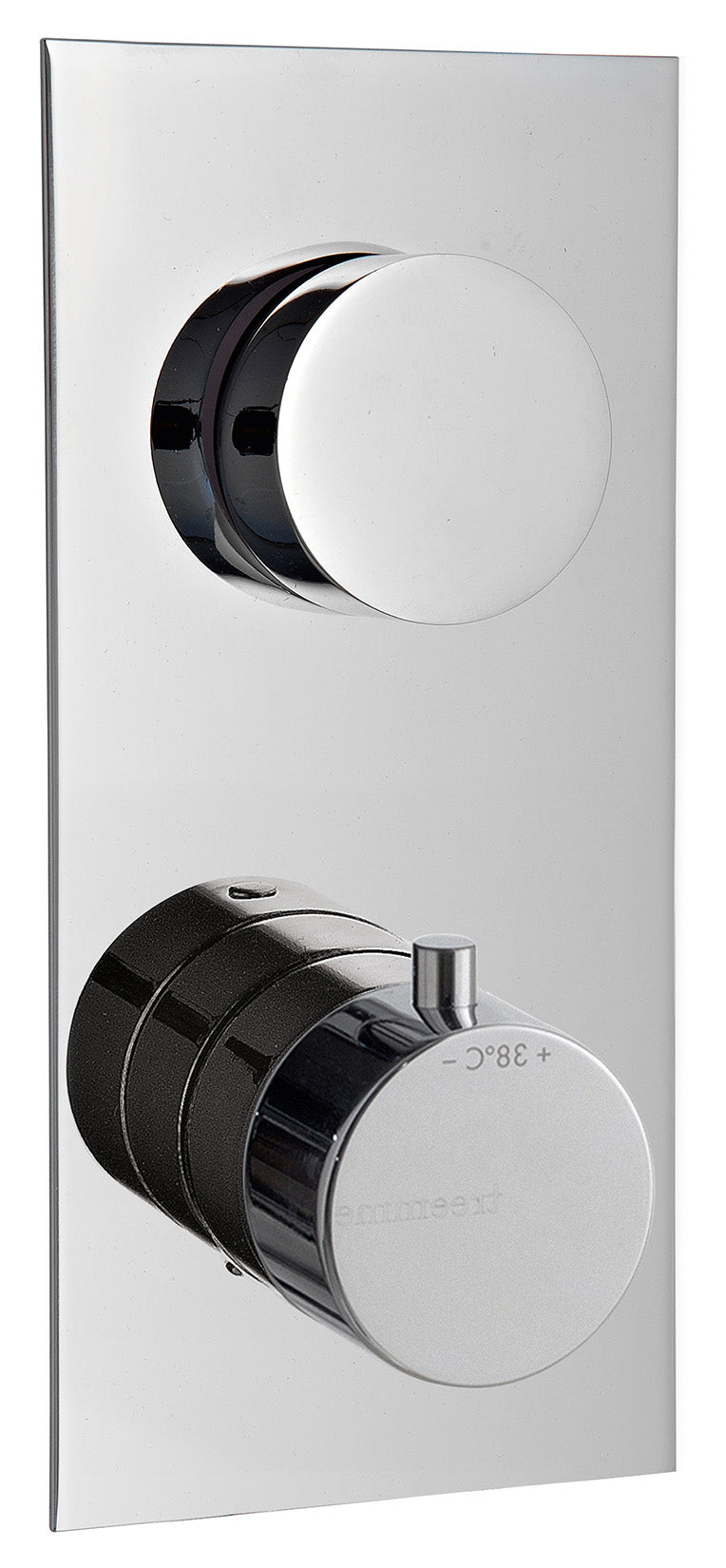 Miscelatore Termostatico Doccia Incasso Coax Con Deviatore A 2 Uscite Rubinetterie Treemme Arche' Materiale Ottone Finitura Cromata