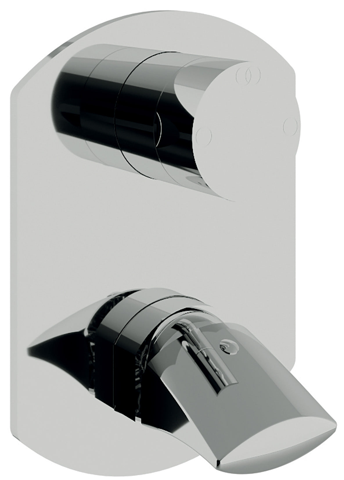 Miscelatore Monocomando Doccia Incasso Con Deviatore 3 Uscite Rubinetterie Treemme Hedo' Materiale Ottone Finitura Cromata