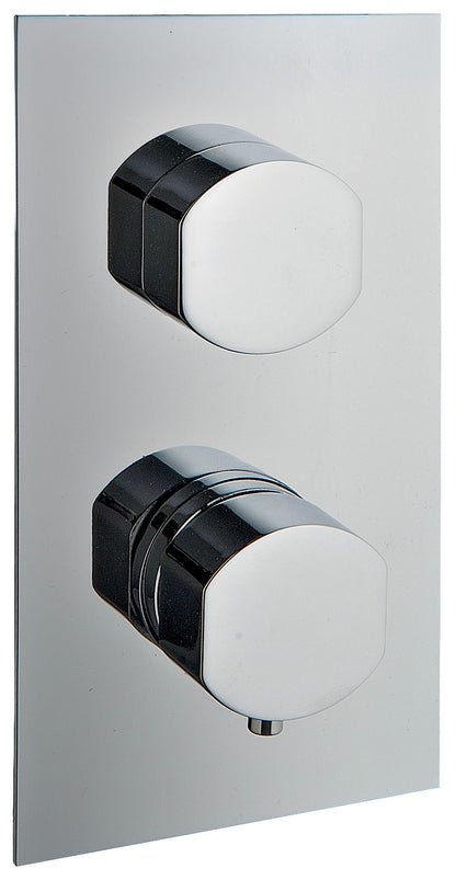 Rubinetterie Treemme Hedò Miscelatore Doccia Monocomando Termostatico Incasso 1 Uscita Materiale Ottone Finitura Cromata